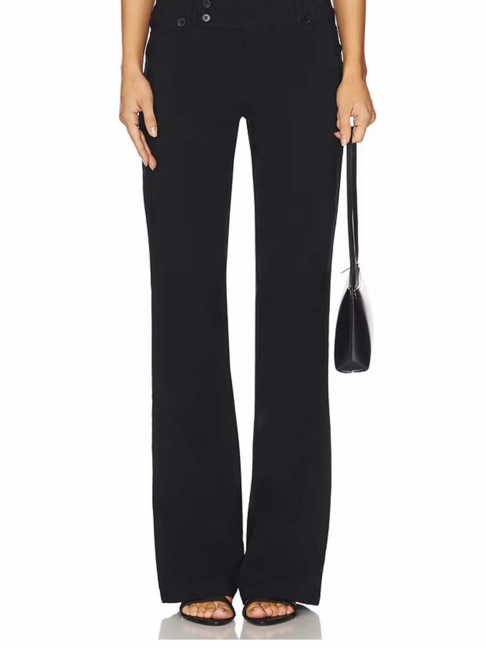 Tiger Mist Black Wide Leg Jeans